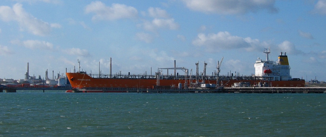 Tanker Loading on the BP Jetty
