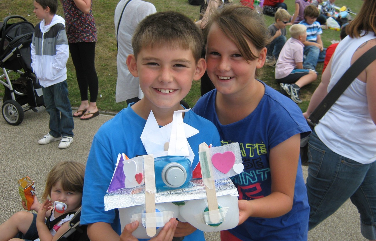 Gosport Schools Recycled Boats